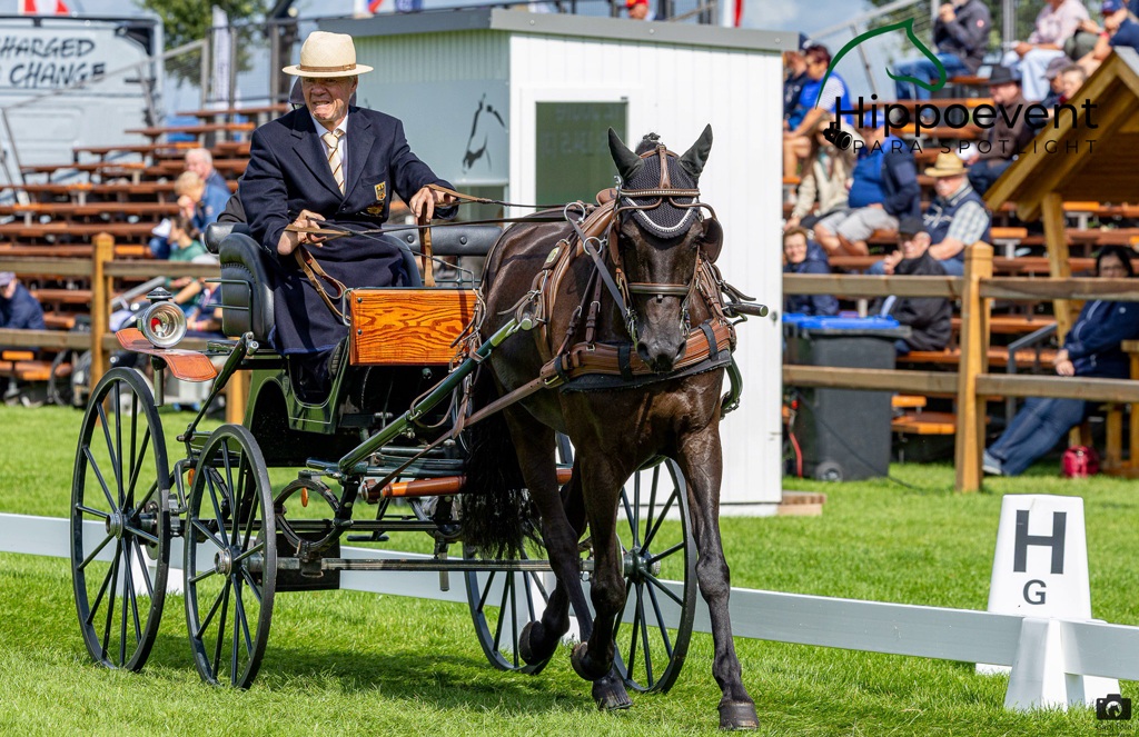 Heiner Lehrter bei der FEI Para Weltmeisterschaft in Lähden GER 2025 HeinerLehrter 1